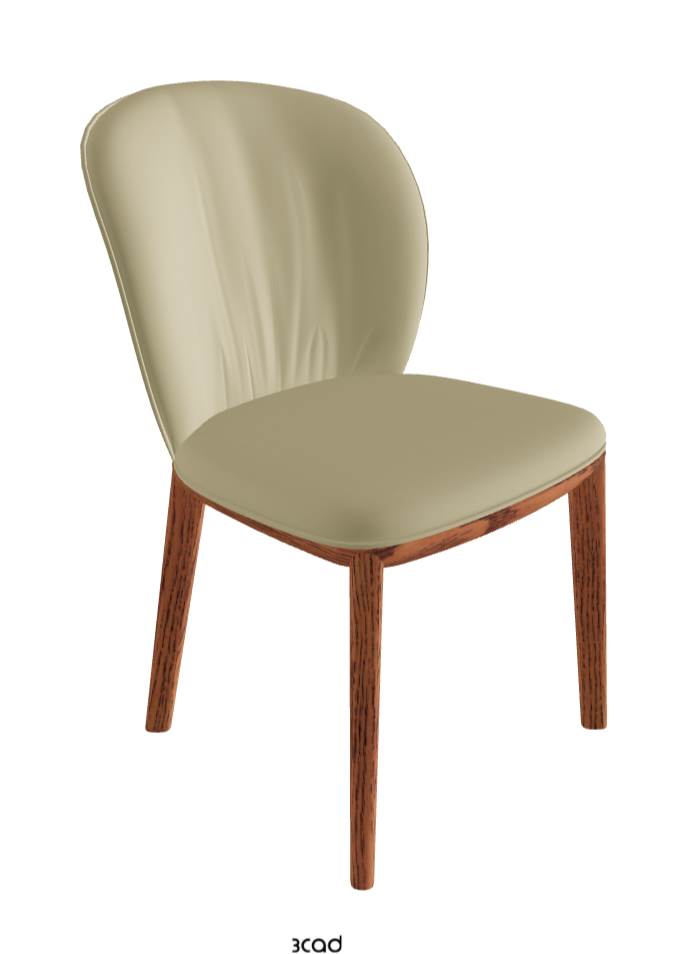 Cattelan Italia Chris Dining Chair – Fabric, Micro Nubuk & Synthetic Leather