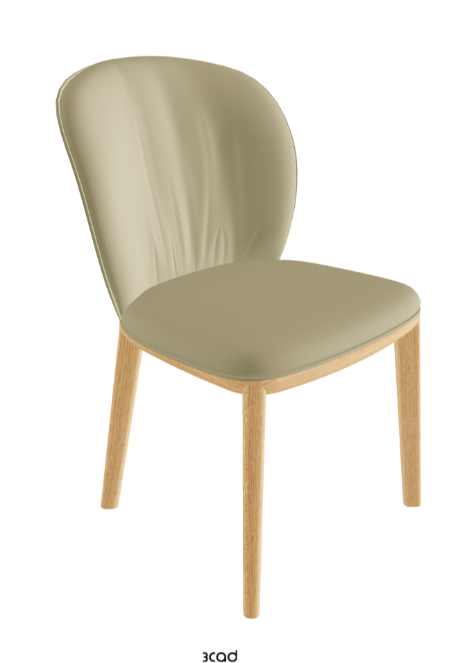 Cattelan Italia Chris Dining Chair – Fabric, Micro Nubuk & Synthetic Leather