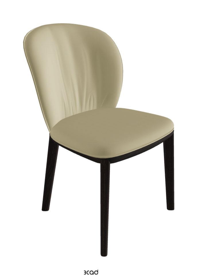 Cattelan Italia Chris Dining Chair – Fabric, Micro Nubuk & Synthetic Leather