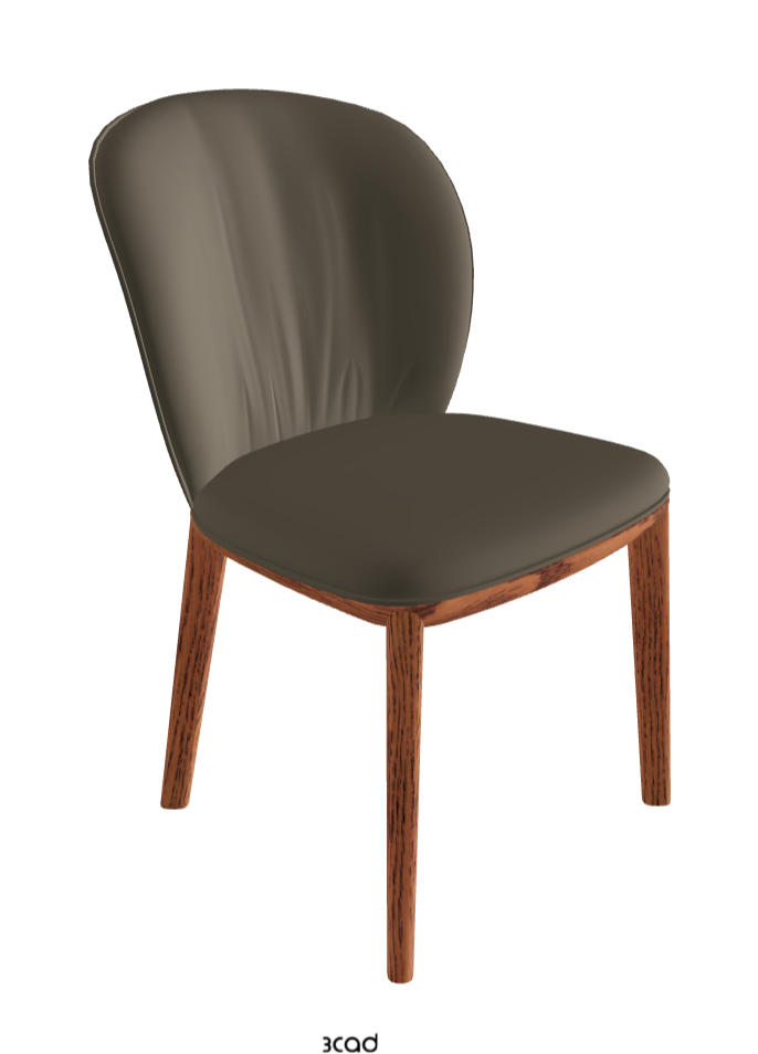Cattelan Italia Chris Dining Chair – Fabric, Micro Nubuk & Synthetic Leather