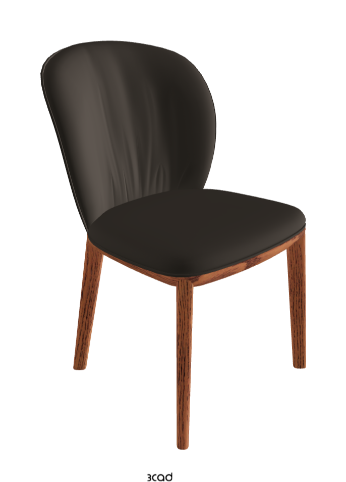 Cattelan Italia Chris Dining Chair – Fabric, Micro Nubuk & Synthetic Leather