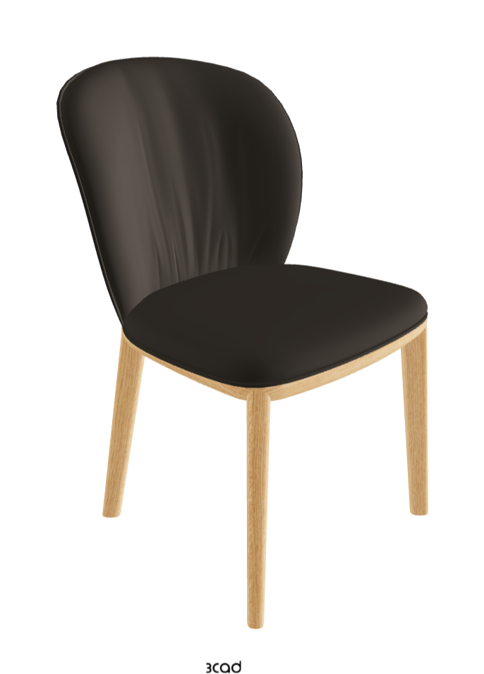 Cattelan Italia Chris Dining Chair – Fabric, Micro Nubuk & Synthetic Leather