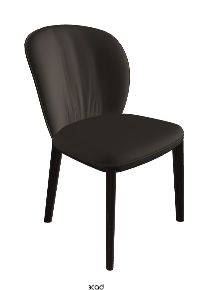 Cattelan Italia Chris Dining Chair – Fabric, Micro Nubuk & Synthetic Leather