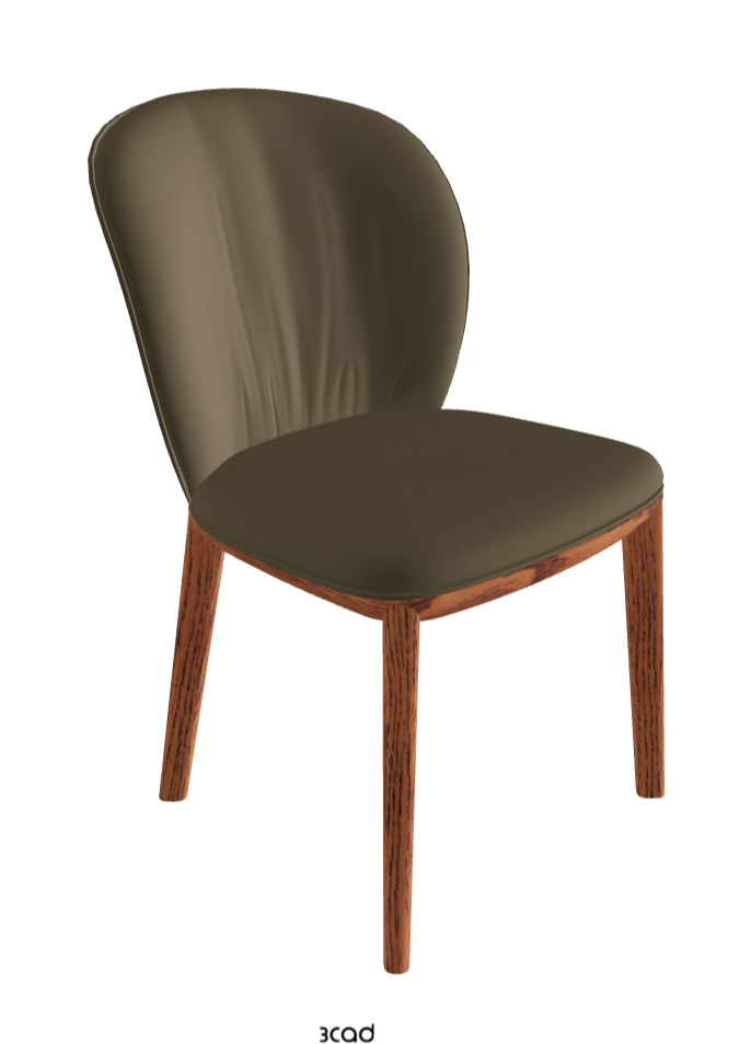 Cattelan Italia Chris Dining Chair – Fabric, Micro Nubuk & Synthetic Leather