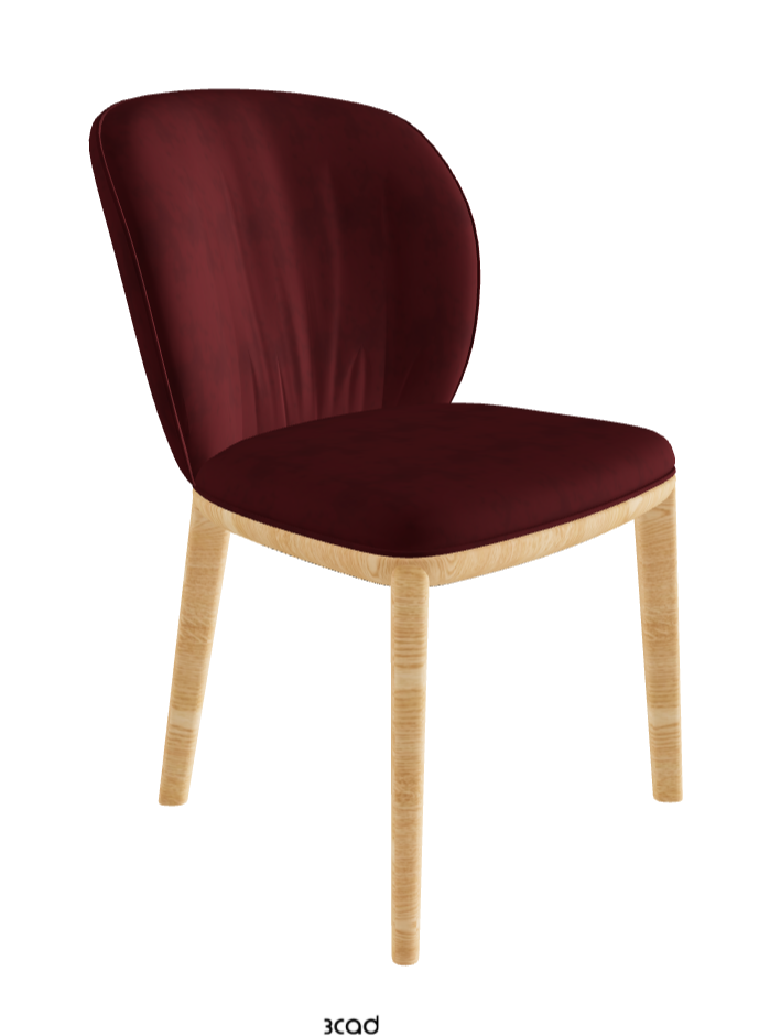 Chrishell Dining Chair_Natural Ashwood_Micro Nubuk_Cardinal