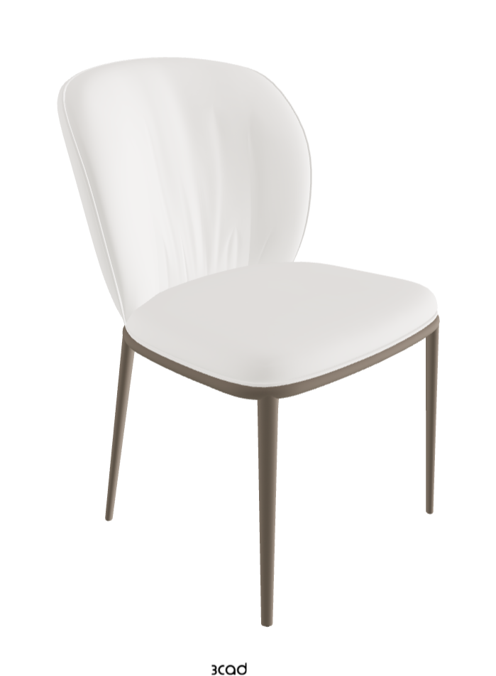 Chrishell ML Dining Chair_Titanium Embossed_Soft Leather_Palladio