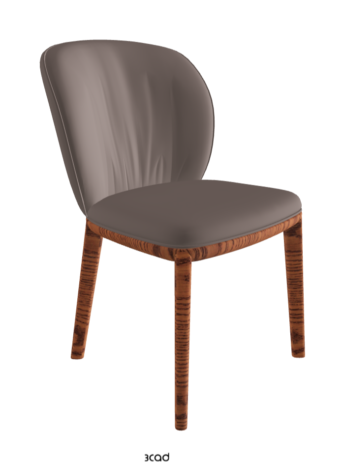 Chrishell Dining Chair_Canaletto Walnut Stained Ashwood_Soft Leather_Castoro