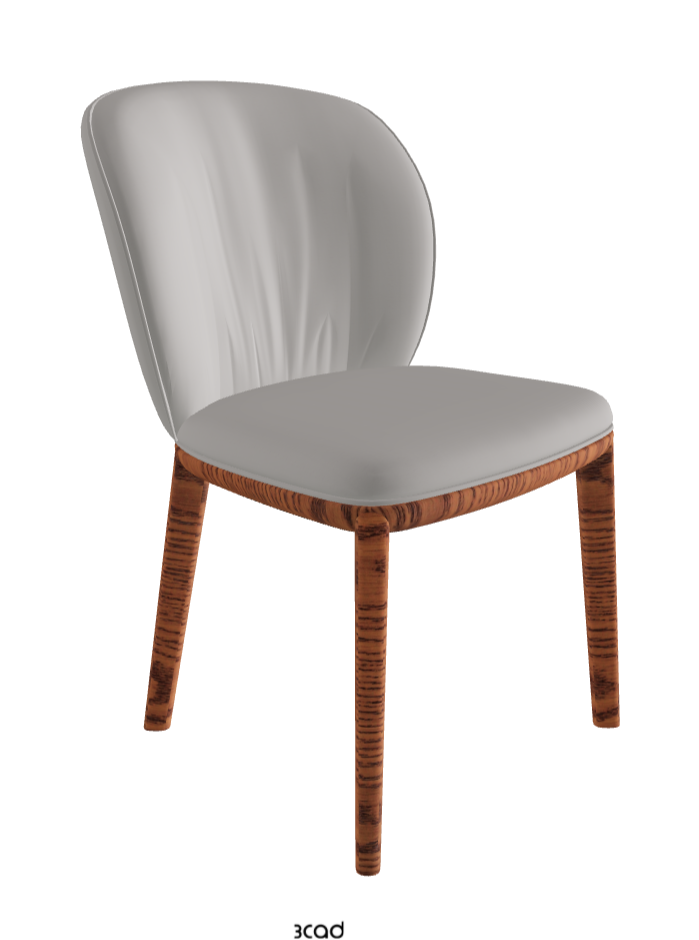 Chrishell Dining Chair_Canaletto Walnut Stained Ashwood_Soft Leather_Nardo