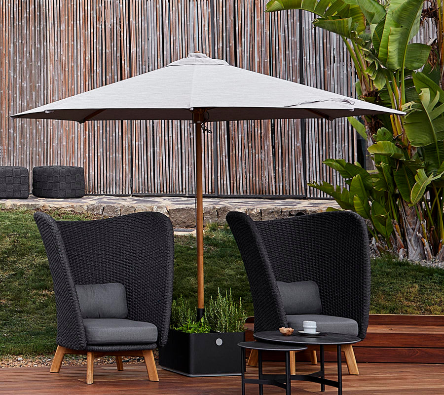 Cane-line Classic Parasol with Pulley System dia 2.4 m