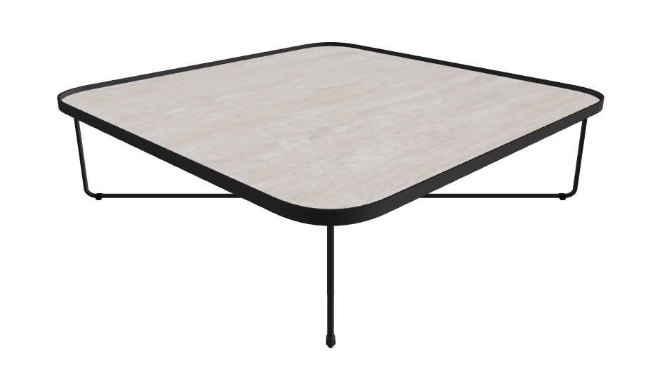Cattelan Italia Benny Keramik Coffee Table ◻99x99x28h