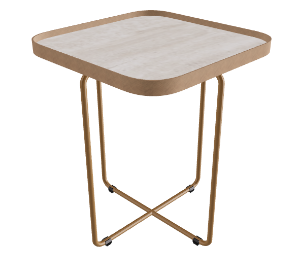 Cattelan Italia Benny Keramik Coffee Table ◻36x36x43h