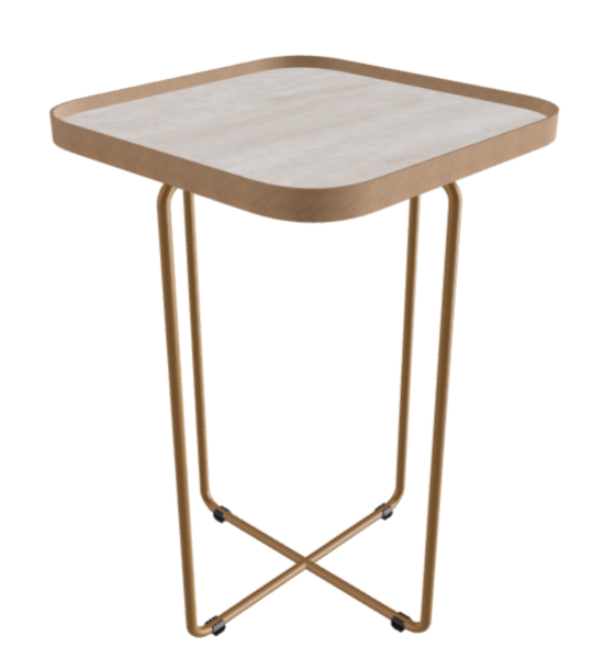 Cattelan Italia Benny Keramik Coffee Table ◻36x36x53h