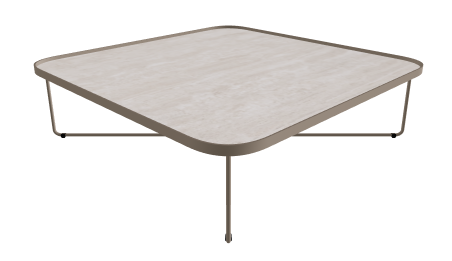 Cattelan Italia Benny Keramik Coffee Table ◻99x99x28h