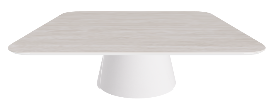 Cattelan Italia ALBERT Keramik S Coffee Table ◻118x118x38h