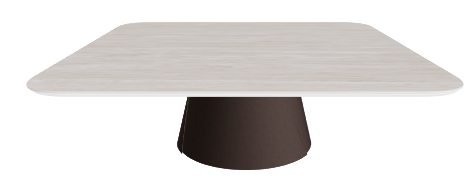 Cattelan Italia ALBERT Keramik S Coffee Table ◻118x118x38h
