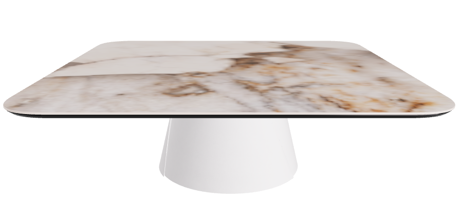 Cattelan Italia ALBERT Keramik S Coffee Table ◻118x118x38h
