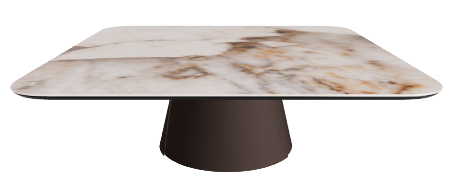 Cattelan Italia ALBERT Keramik S Coffee Table ◻118x118x38h