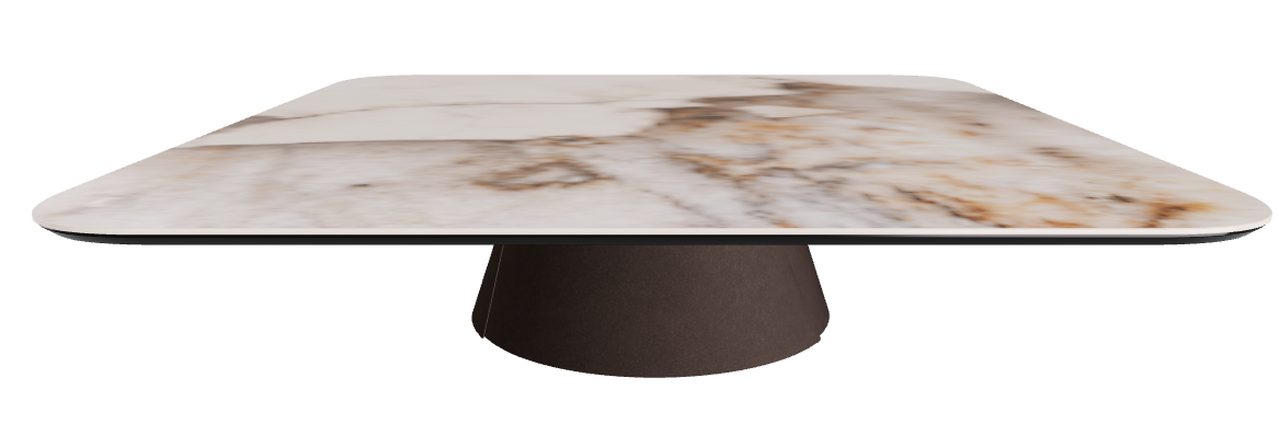 Cattelan Italia ALBERT Keramik S Coffee Table ◻118x118x28h