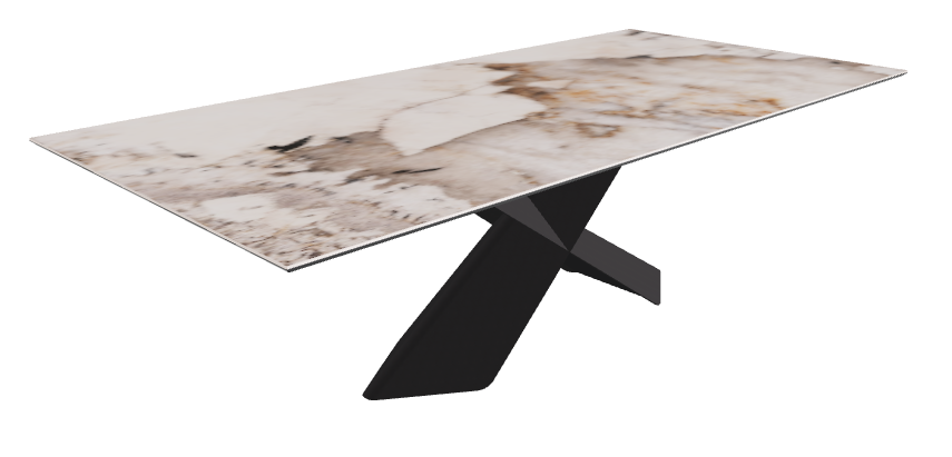 Corcovado Black Embossed