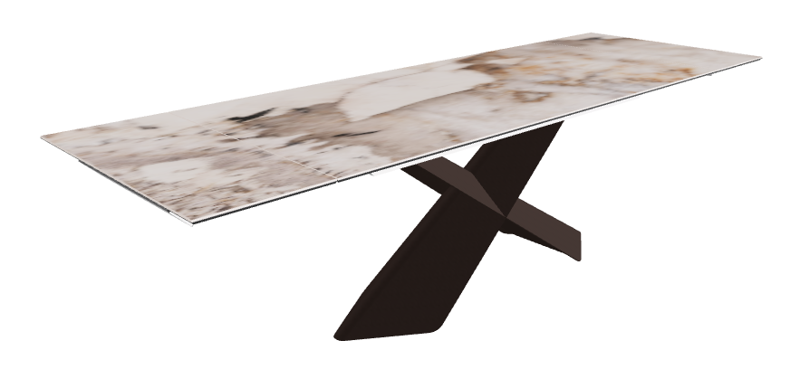 Cattelan Italia Tyron Keramik Drive Rectangular Extendible Dining Table – 182→258x90x74h