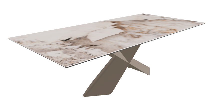 Corcovado Titanium Embossed