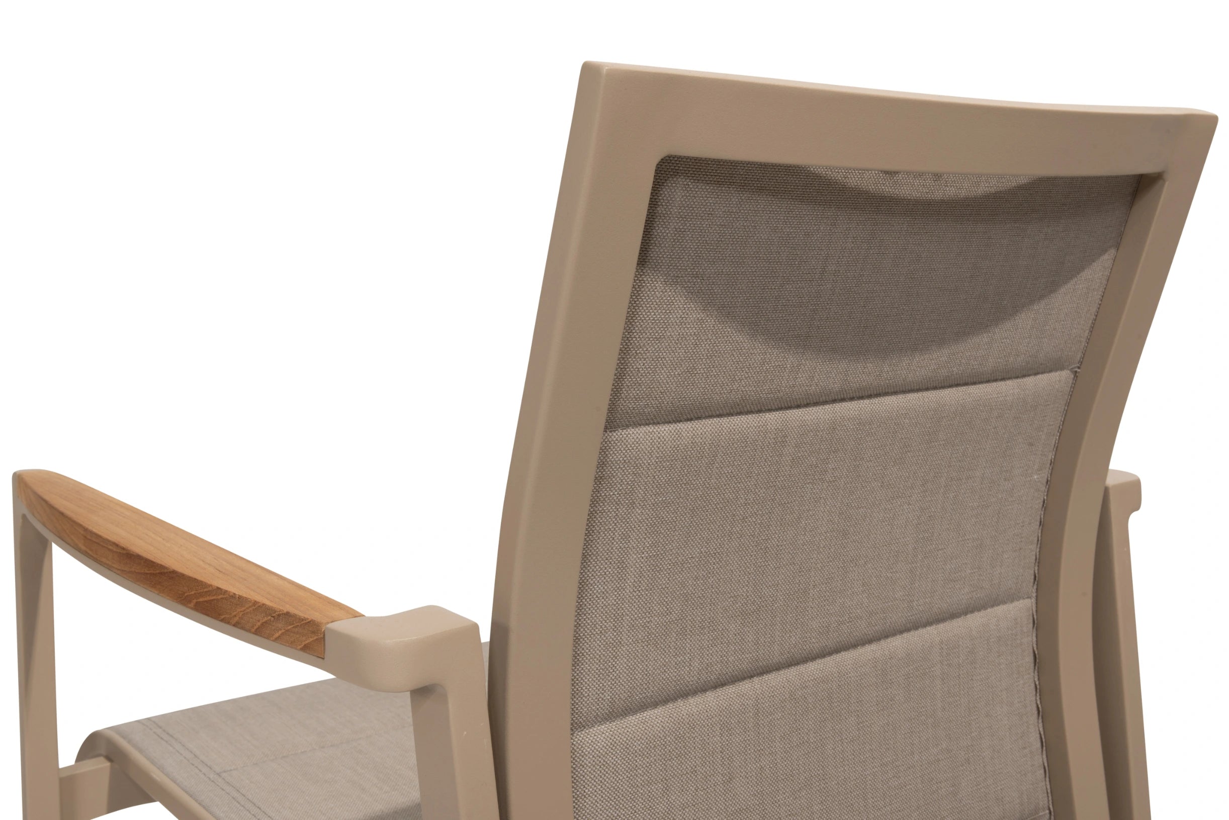 4 Seasons Outdoor Cortina stacking chair latte