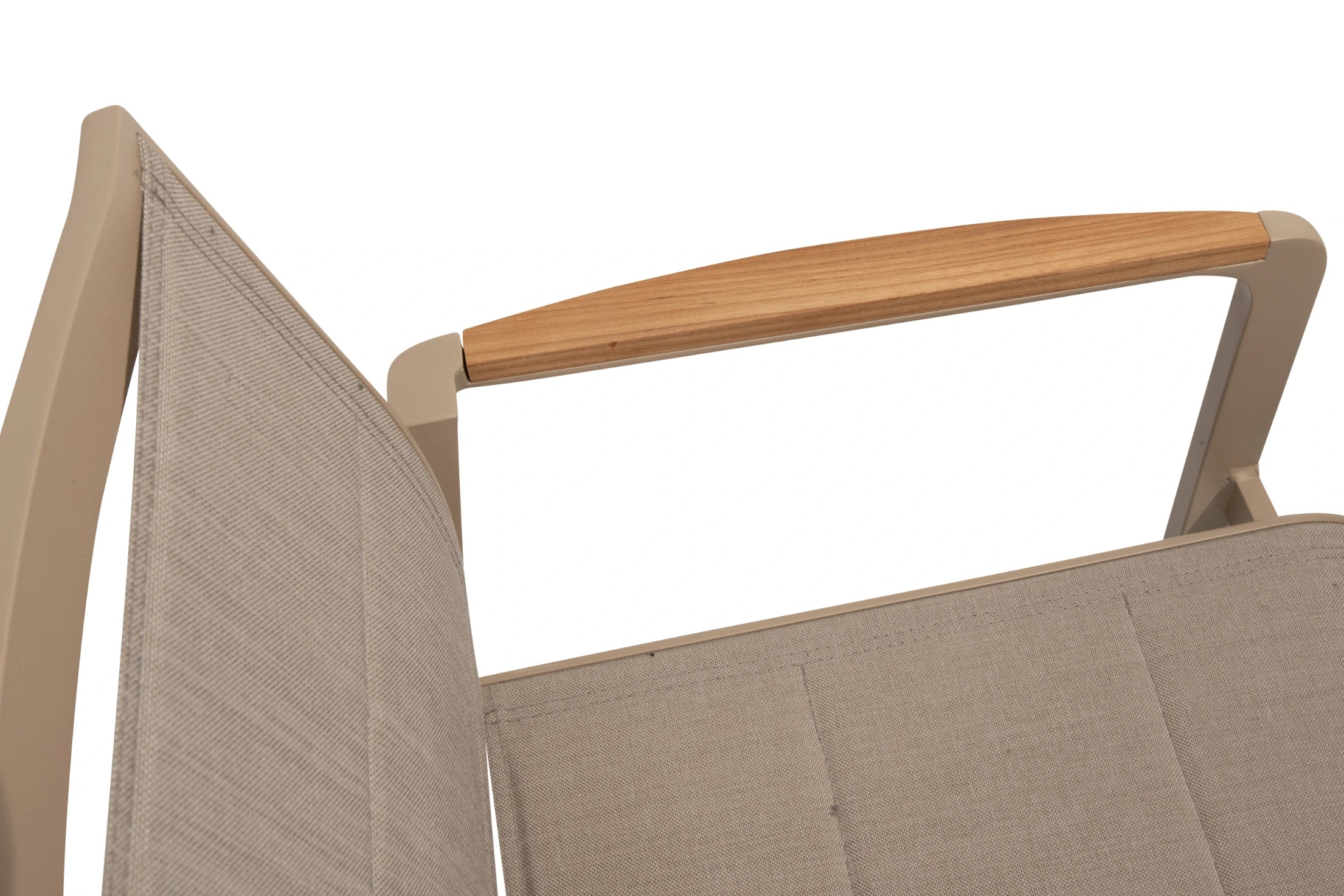 4 Seasons Outdoor Cortina stacking chair latte