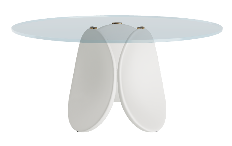 Cattelan Italia Maxim Glass Dining Table