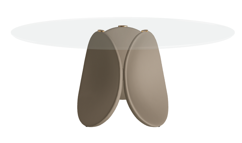 Cattelan Italia Maxim Glass Dining Table