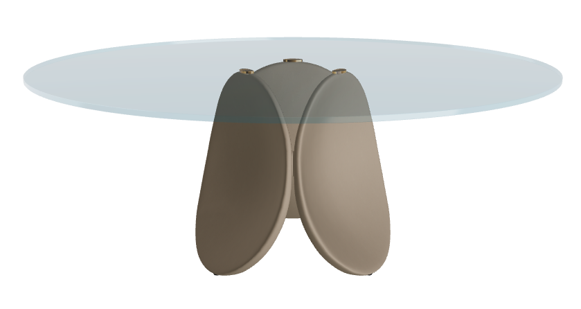 Cattelan Italia Maxim Glass Dining Table