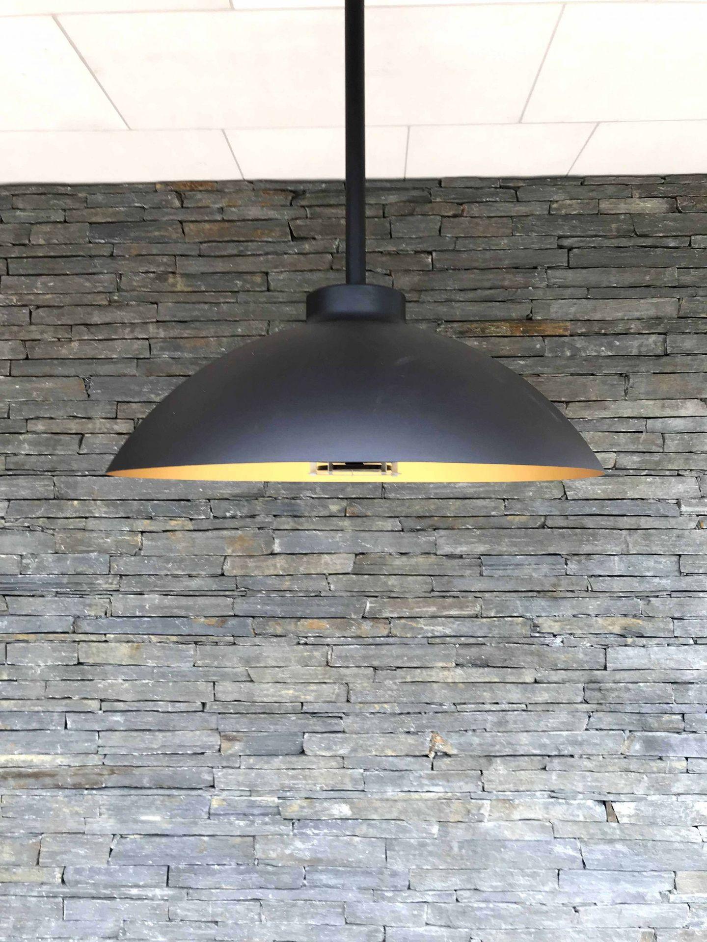 Heatsail Dome Pendant | Ceiling Hanging Outdoor Heater | Max height 3.67m