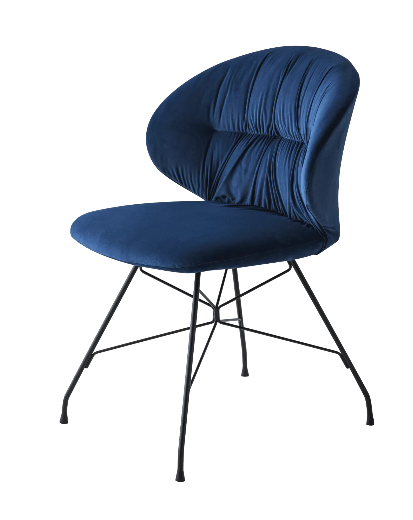 Bontempi Casa Drop Chair With Metal Spider Base