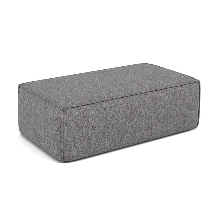 Manutti Touch Rectangular Pouf with 112 cm Width and 65 cm Depth