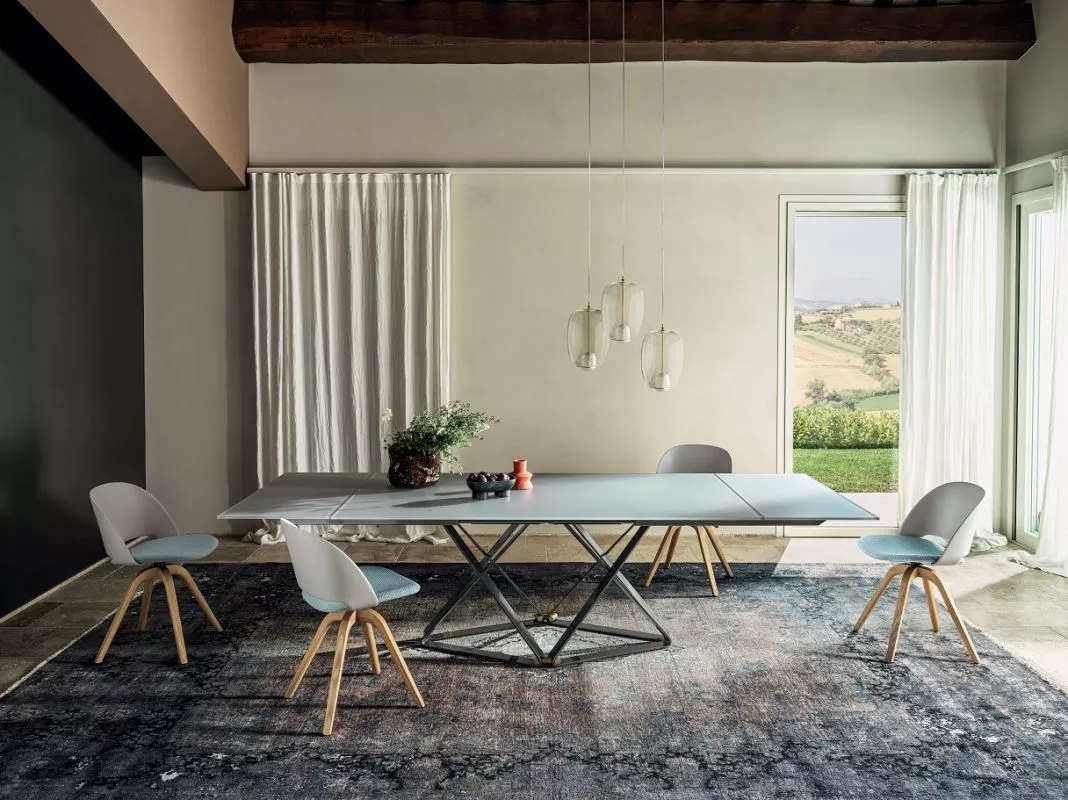 Bontempi Casa Delta Barrel Fix Table | 53.25,53.94,53.26