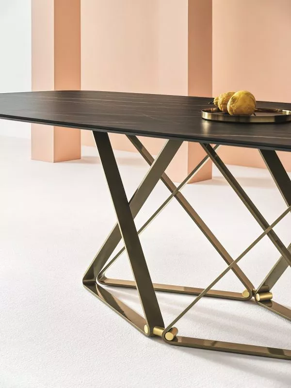 Bontempi Casa Delta Rectangular Extendible Table | 53.29,53.31