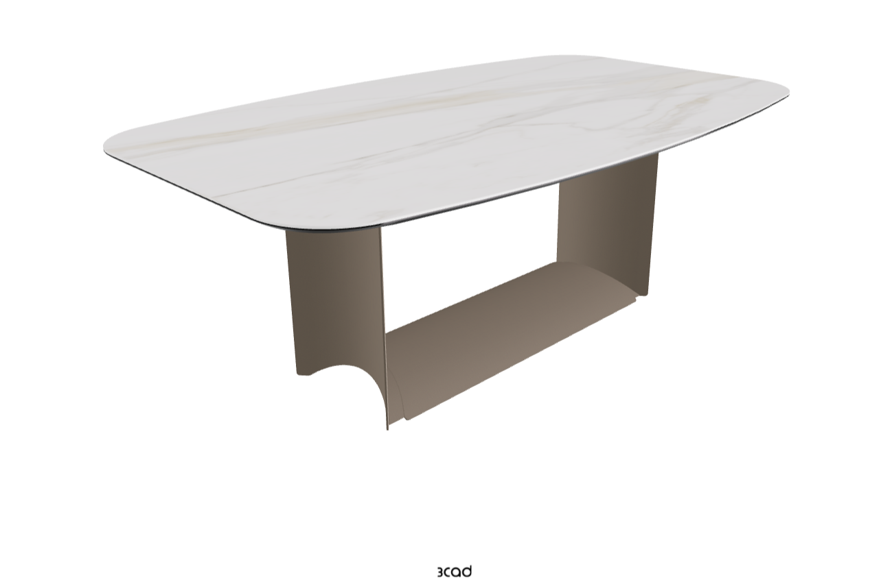 Cattelan Italia Dragon Keramik Barrel Shaped Dining Table 200 & 240
