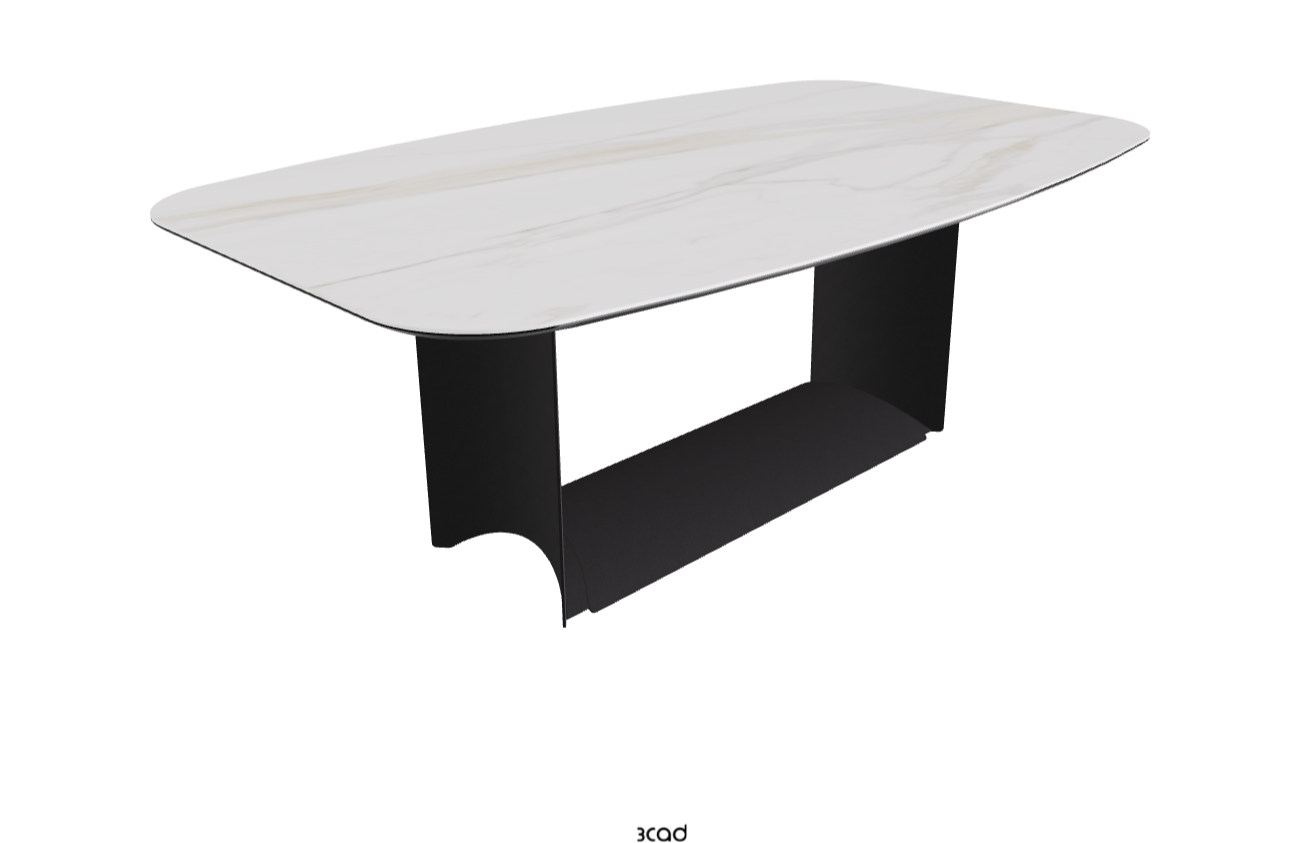 Cattelan Italia Dragon Keramik Barrel Shaped Dining Table 200 & 240