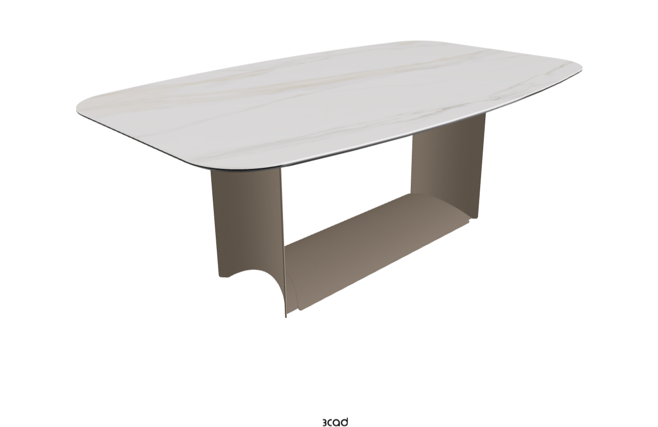 Cattelan Italia Dragon Keramik Barrel Shaped Dining Table 200 & 240
