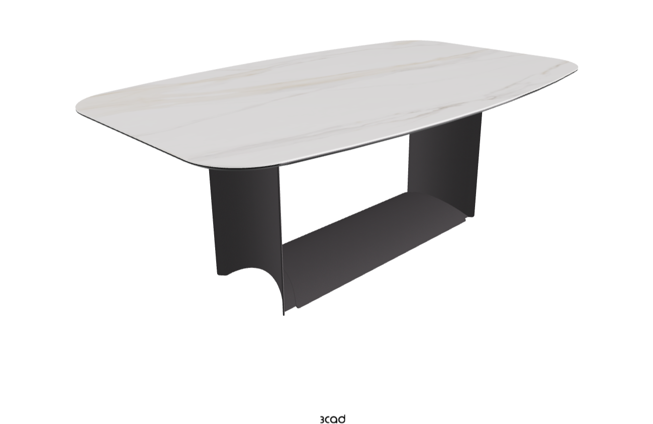 Cattelan Italia Dragon Keramik Barrel Shaped Dining Table 200 & 240