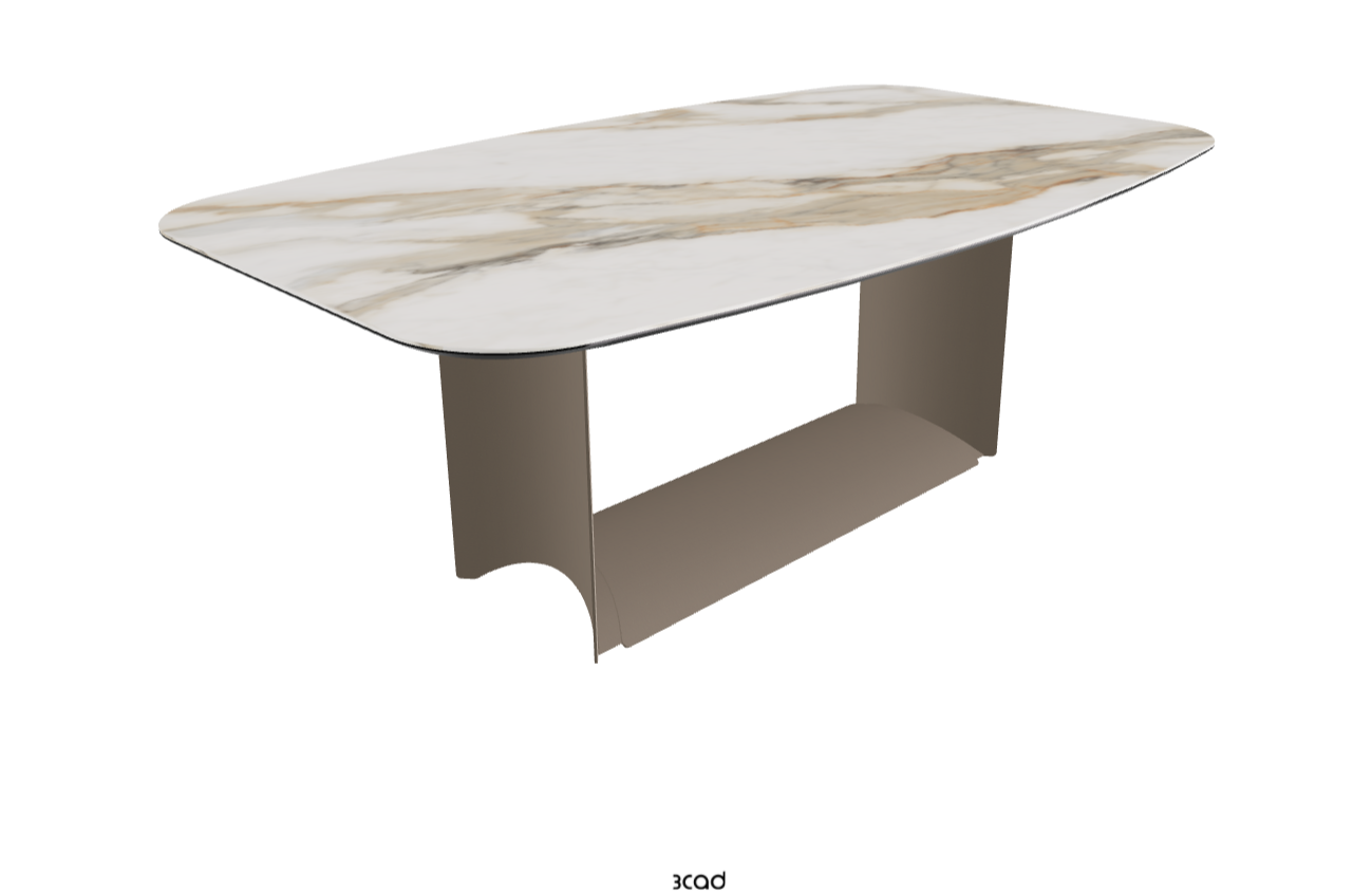 Cattelan Italia Dragon Keramik Barrel Shaped Dining Table 200 & 240