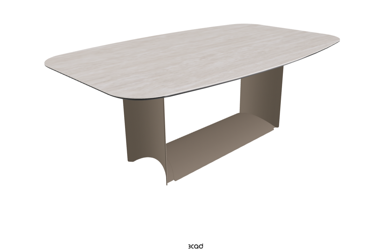 Cattelan Italia Dragon Keramik Barrel Shaped Dining Table 200 & 240