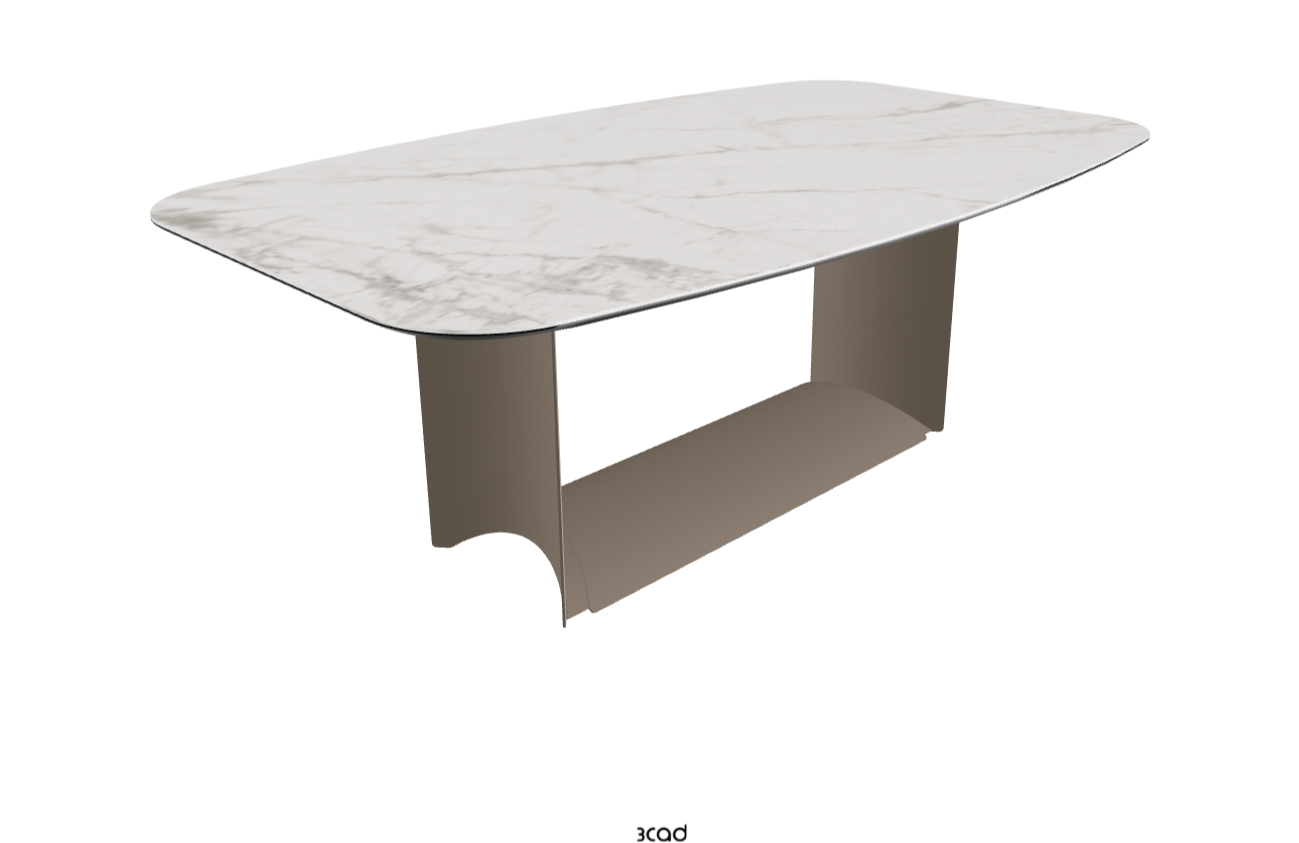 Cattelan Italia Dragon Keramik Barrel Shaped Dining Table 200 & 240