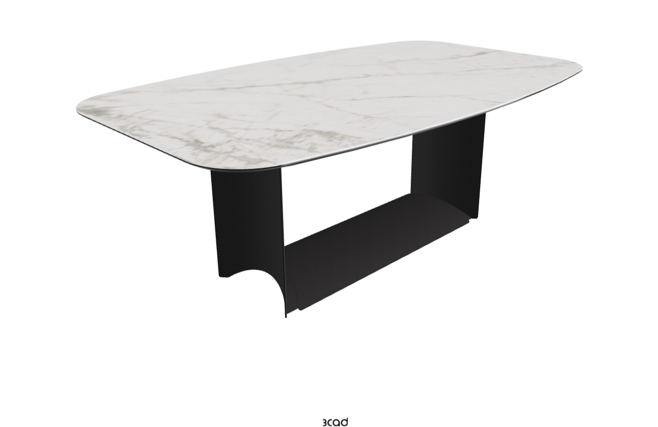 Cattelan Italia Dragon Keramik Barrel Shaped Dining Table 200 & 240
