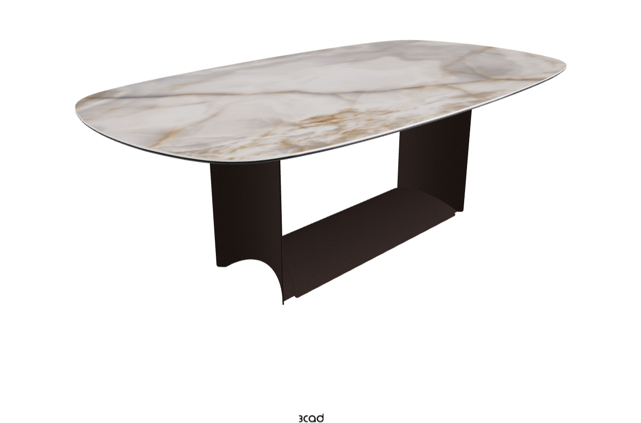 Cattelan Italia Dragon Keramik Rectangular & Biscuit Shaped Dining Table 220 & 300
