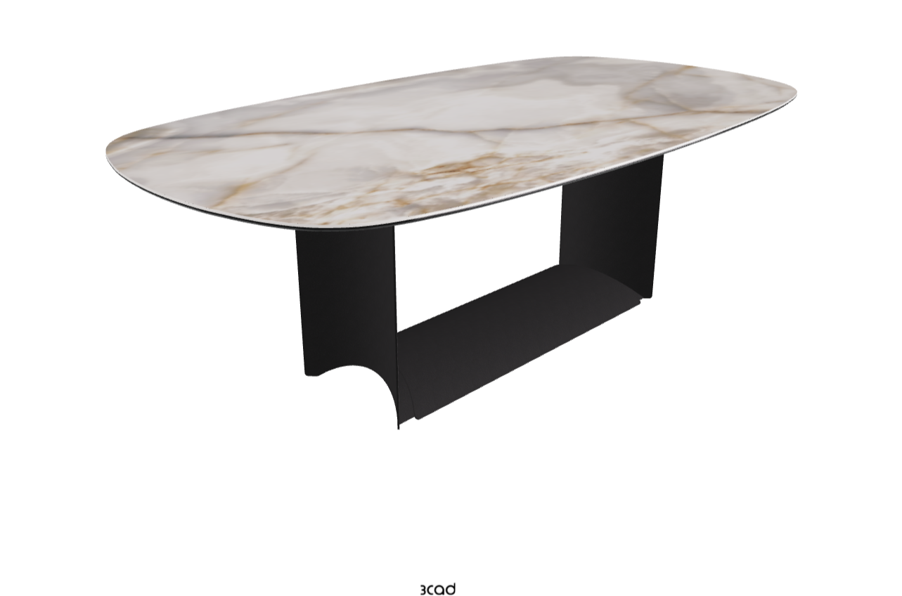 Cattelan Italia Dragon Keramik Rectangular & Biscuit Shaped Dining Table 220 & 300
