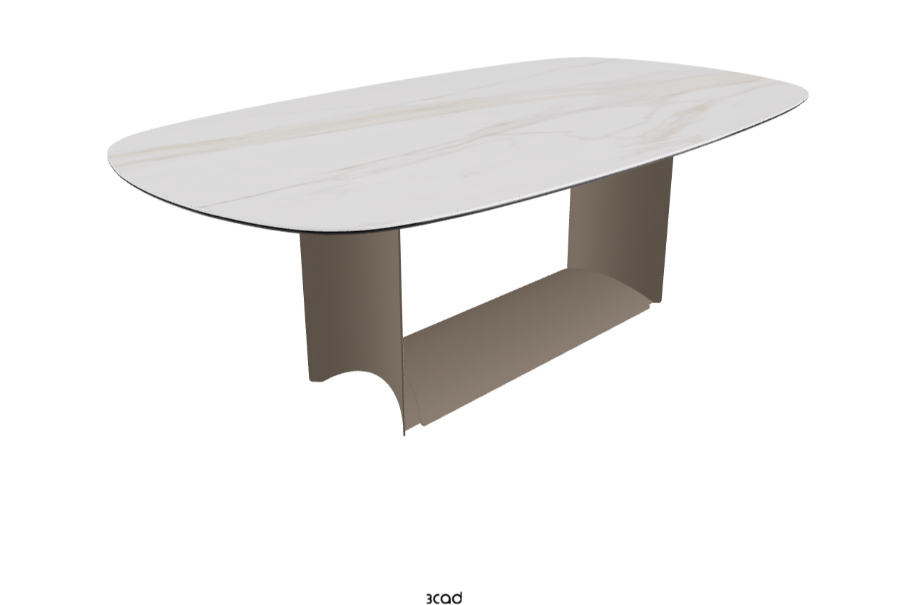 Cattelan Italia Dragon Keramik Rectangular & Biscuit Shaped Dining Table 220 & 300