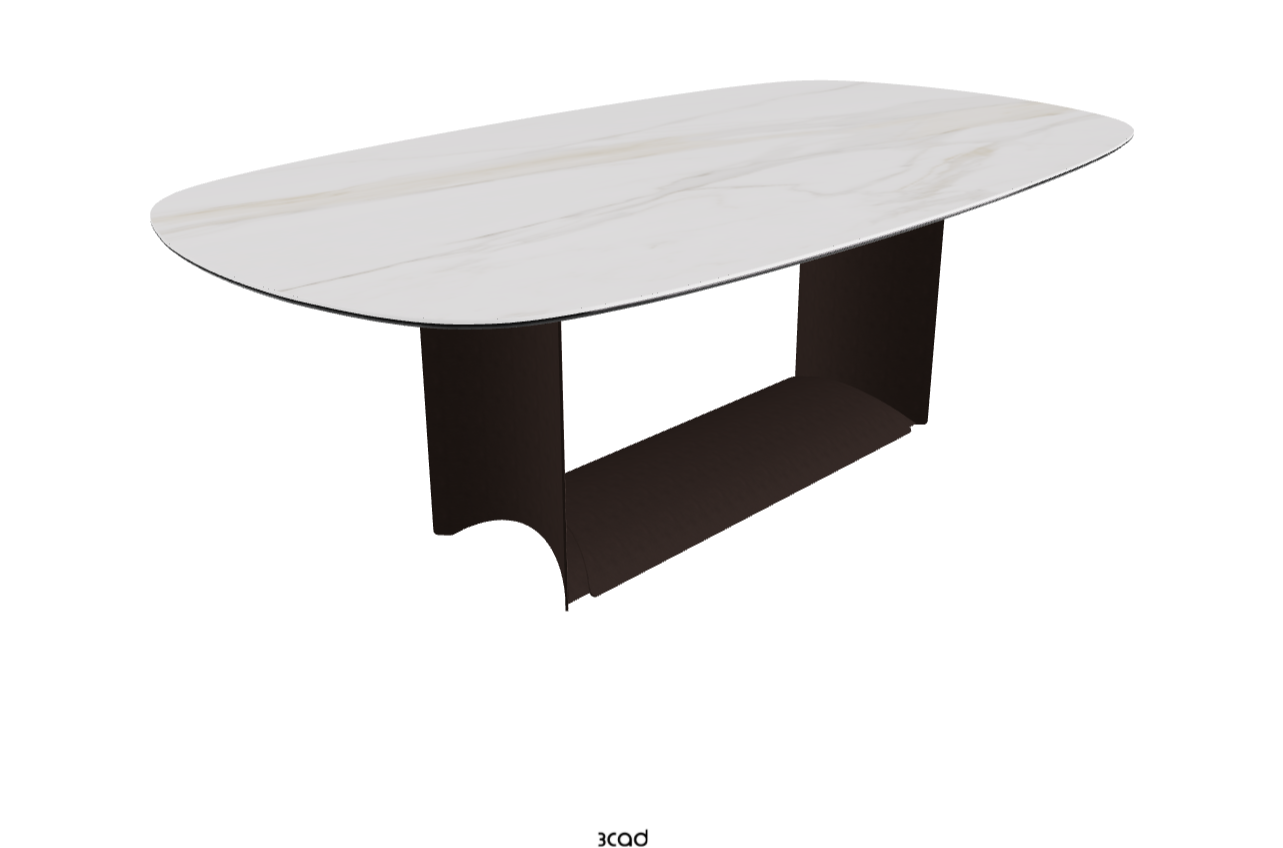 Cattelan Italia Dragon Keramik Rectangular & Biscuit Shaped Dining Table 220 & 300
