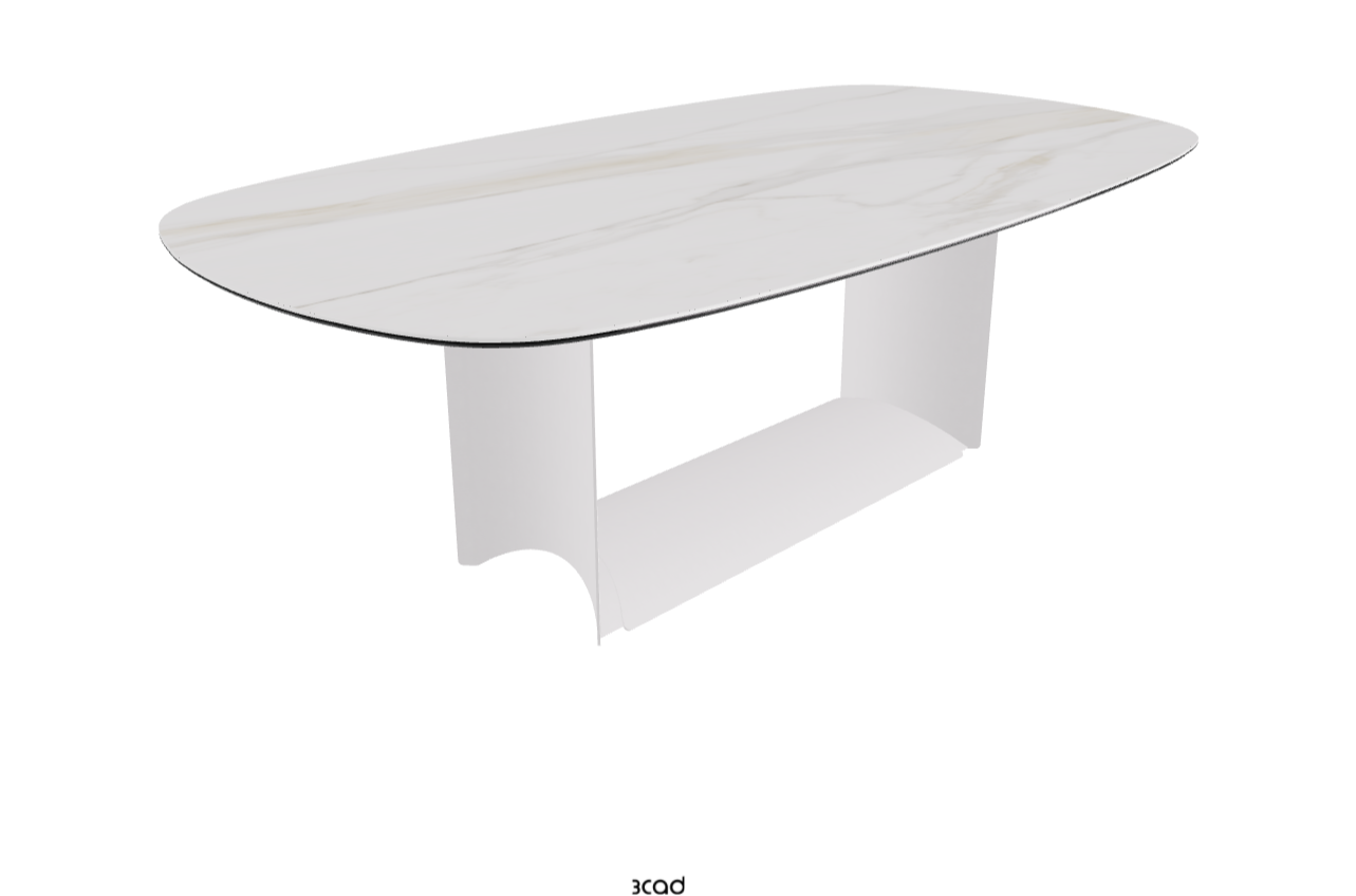 Cattelan Italia Dragon Keramik Rectangular & Biscuit Shaped Dining Table 220 & 300