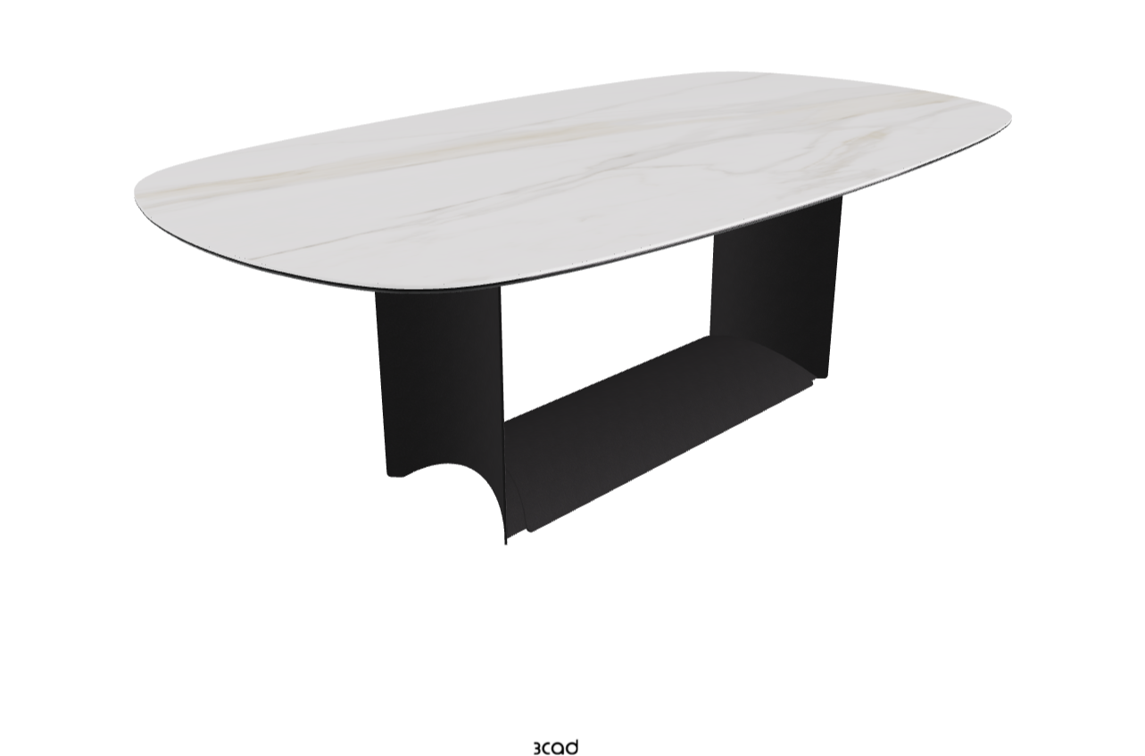Cattelan Italia Dragon Keramik Rectangular & Biscuit Shaped Dining Table 220 & 300