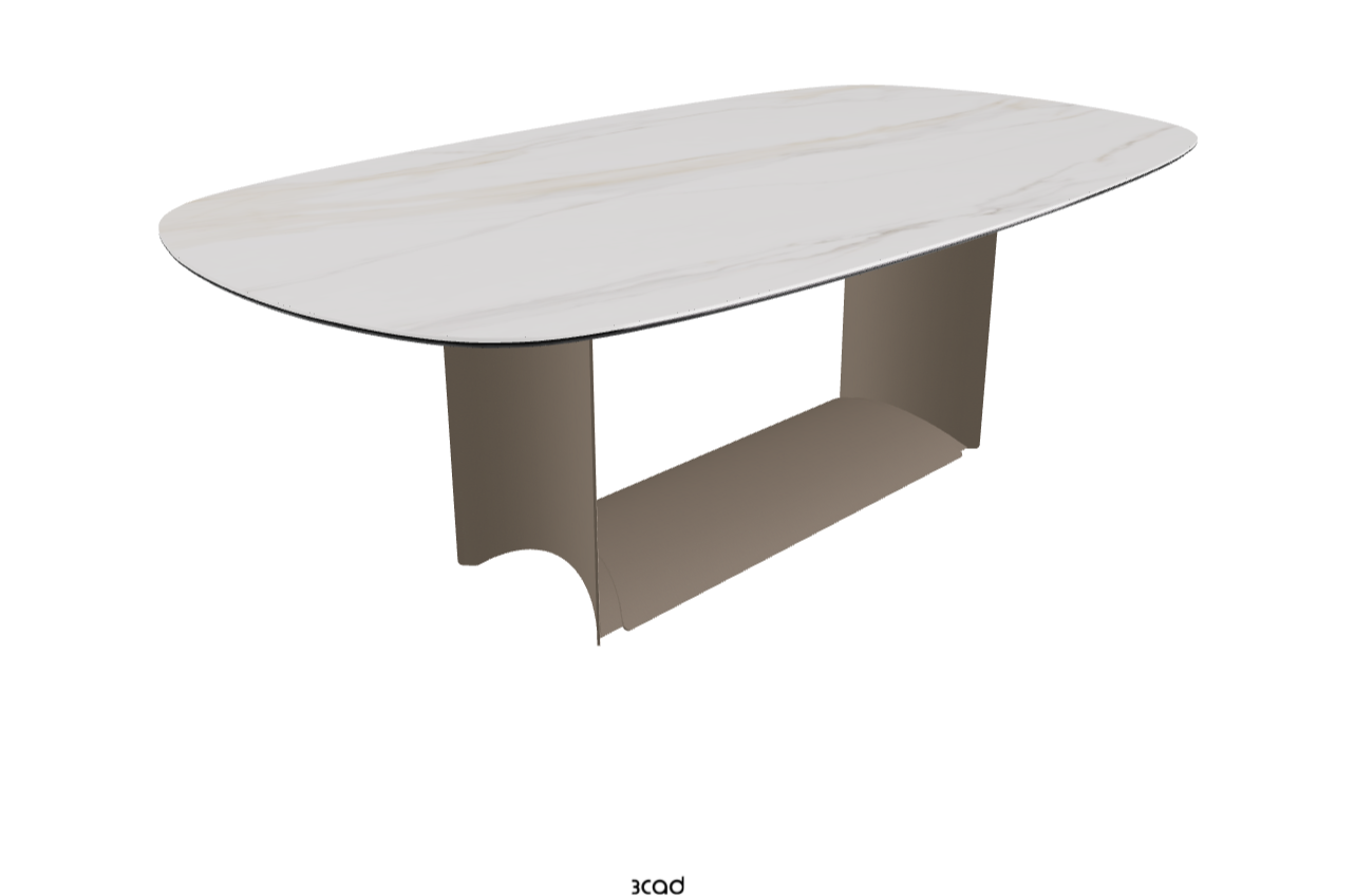 Cattelan Italia Dragon Keramik Rectangular & Biscuit Shaped Dining Table 220 & 300
